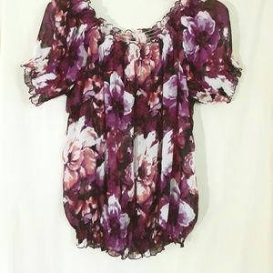 Womans Flower Blouse
